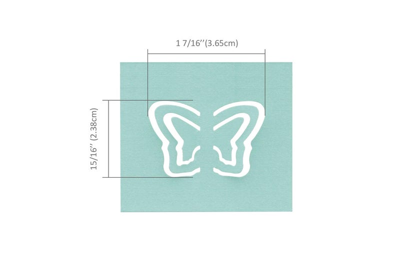 Bira Craft 1.5 inch 3D Butterfly Punch Lever Action Craft Punch for Paper Crafting Scrapbooking (Butterfly) - Image 2